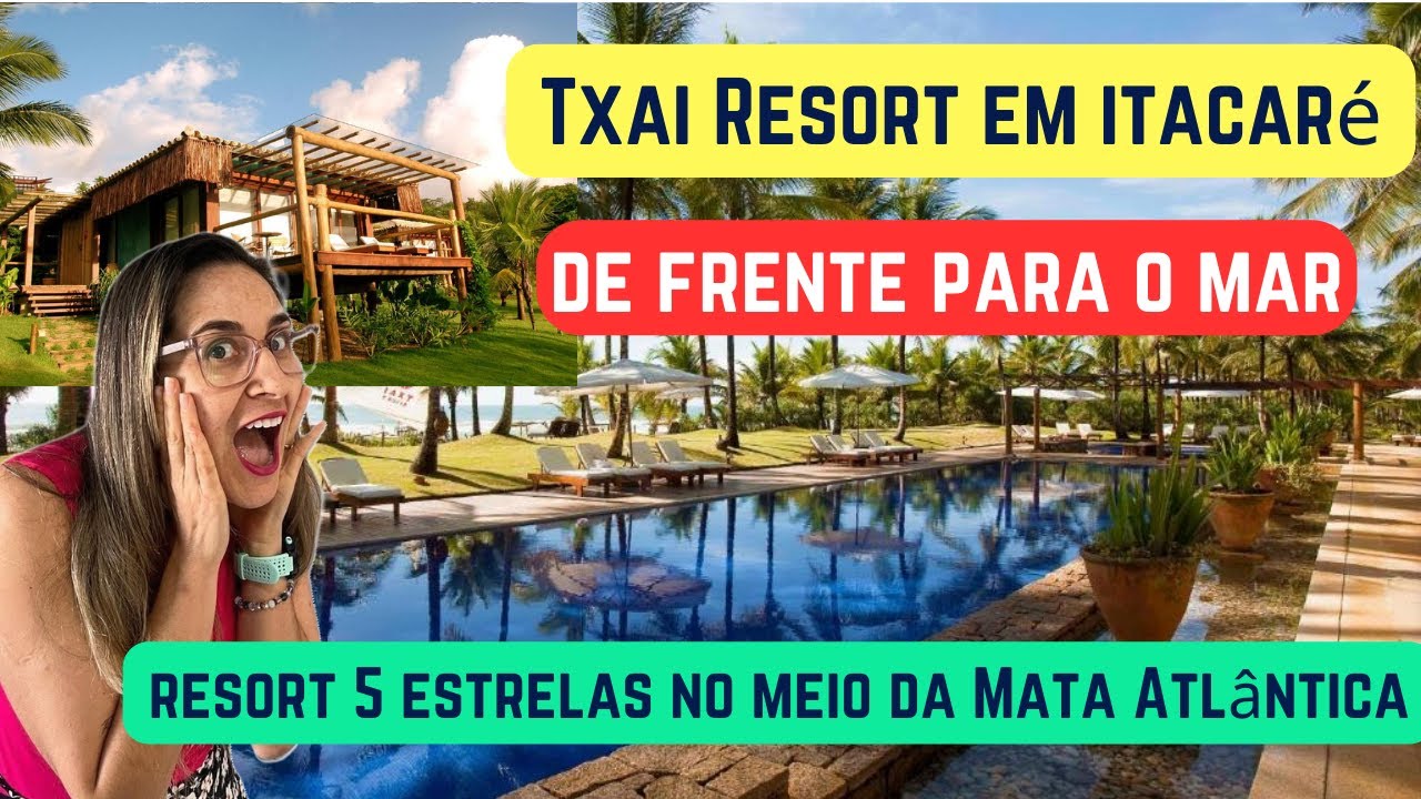 Txai Resort em Itacaré na Bahia |De frente para a melhor praia de Itacaré na Costa do Cacau