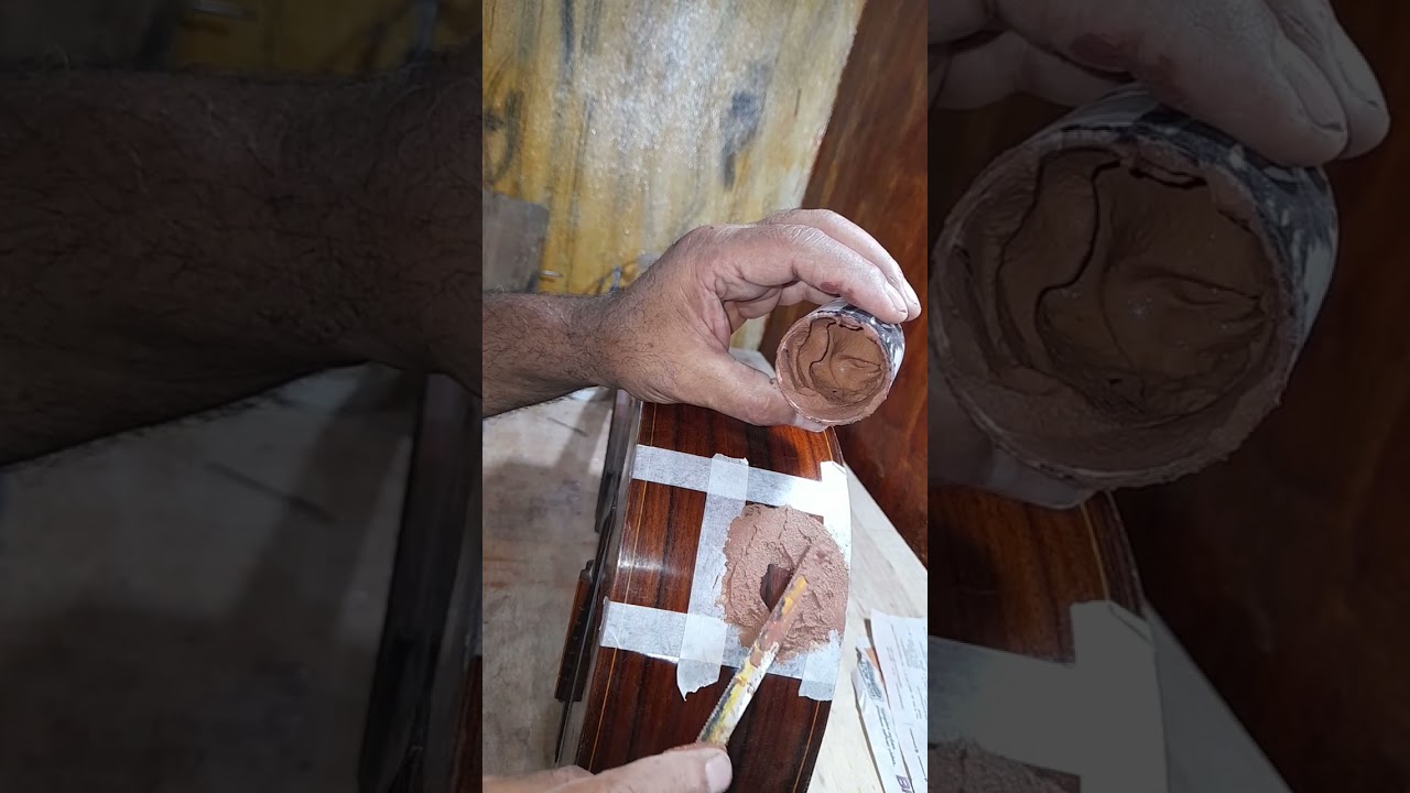 reparo no violão.
