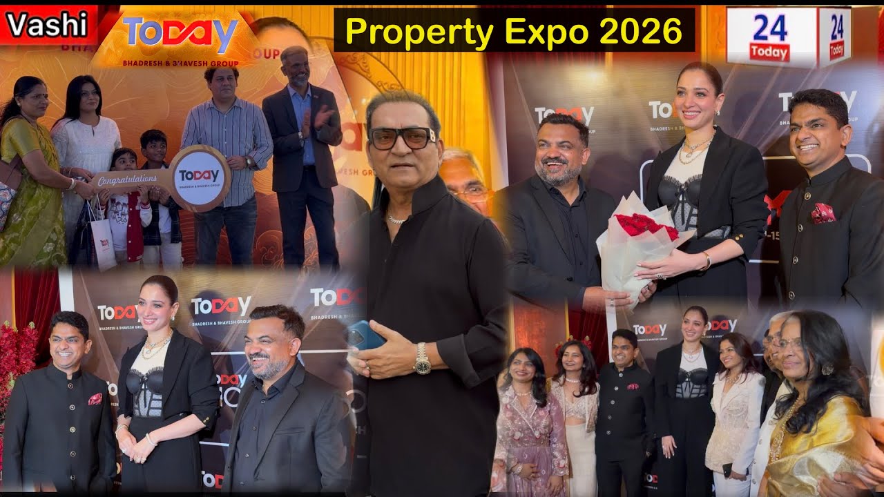 Today Group Property Expo 2026 | Tamannaah Bhatia & Abhijeet Bhattacharya Live in Vashi Navi Mumbai 
