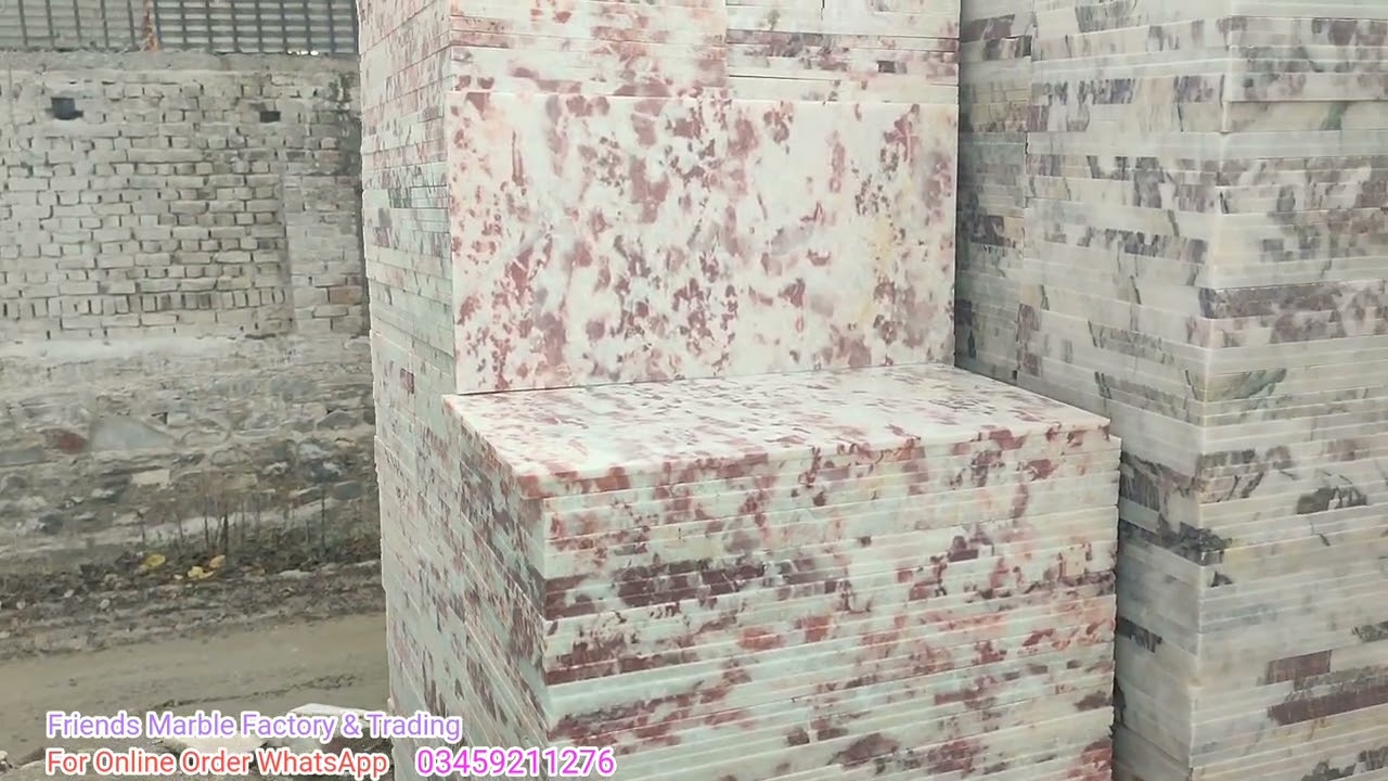 Strawberry Marble Variety||ziarat White marble ||marble design 2026