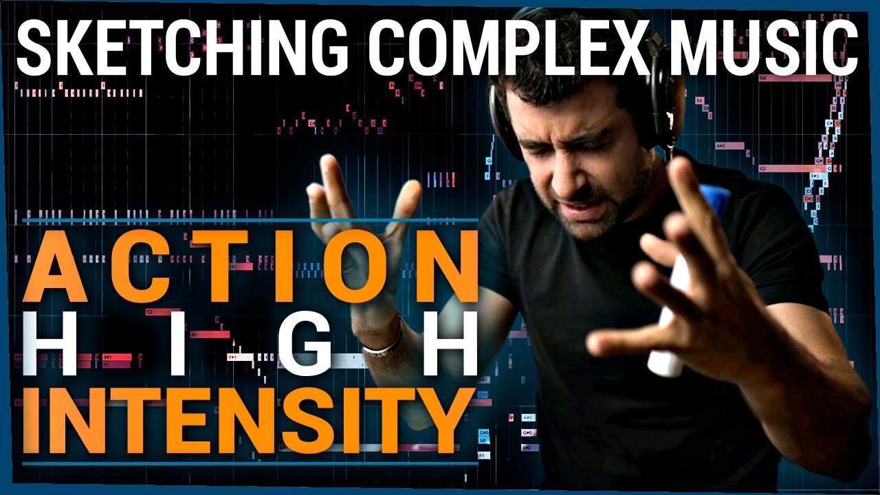Sketching Complex Music: Action High Intensity style