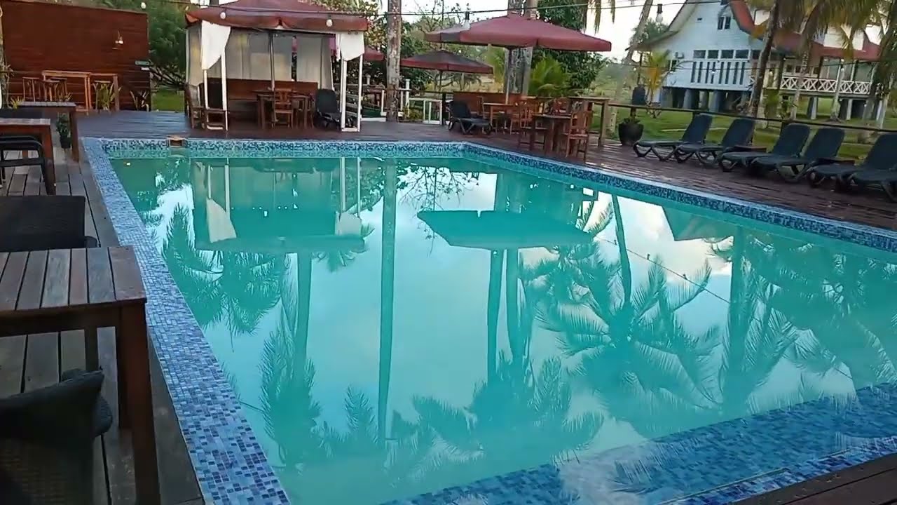 Breakfast at Hotel Frederiksdorp in Suriname