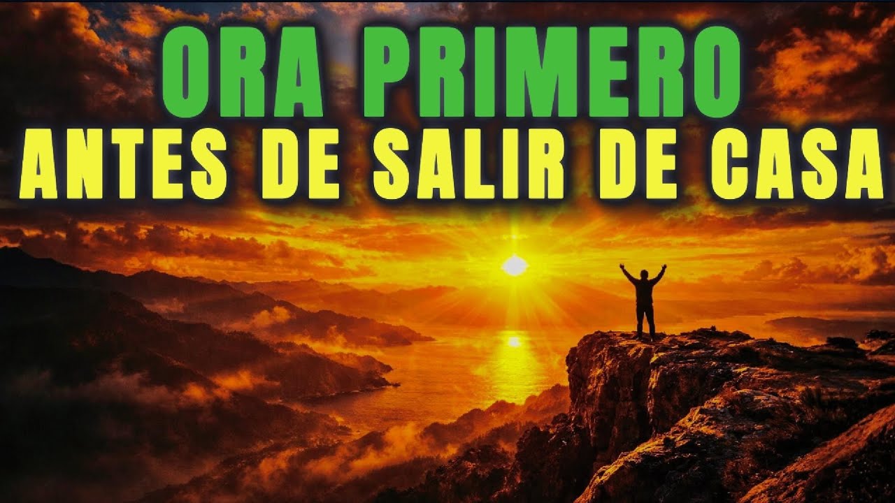 Hoy Me Levanto con Dios 🙏 | Entrego Mi Día, Mis Pasos y Mi Corazón | Oración Poderosa de la Mañana