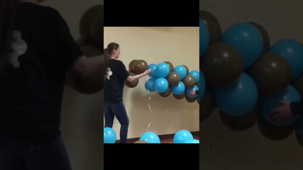 Easy Balloon Arch Without Stand #shorts