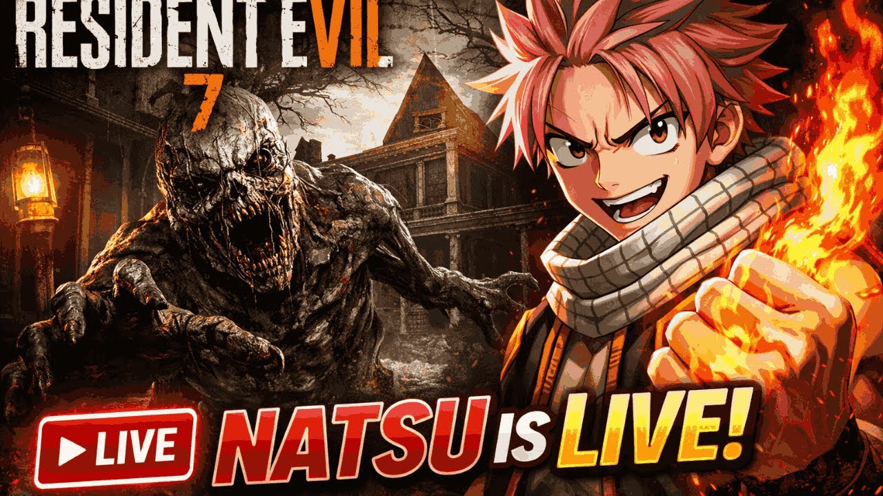 Completing Resident Evil 7 Today | Natsu is Live