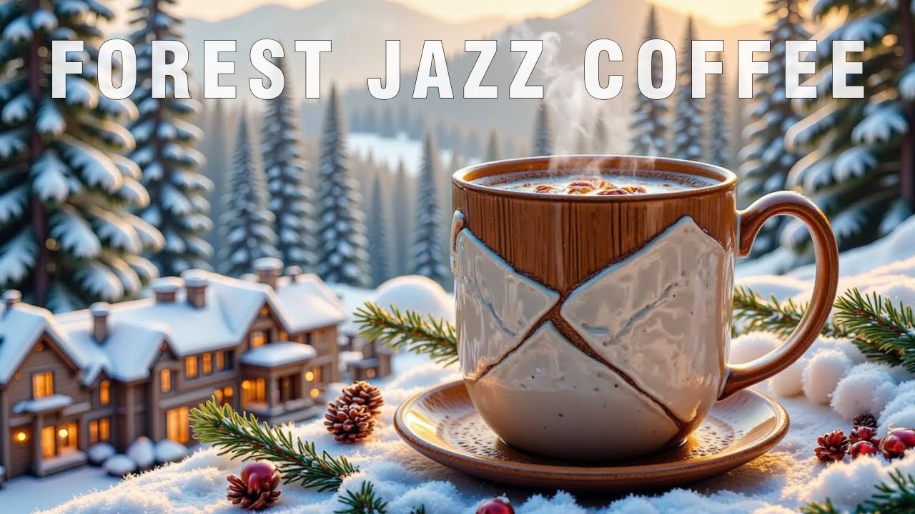 Winter Morning Jazz Coffee Ambience ☕ Relaxing Bossa Nova & Cozy Vibes