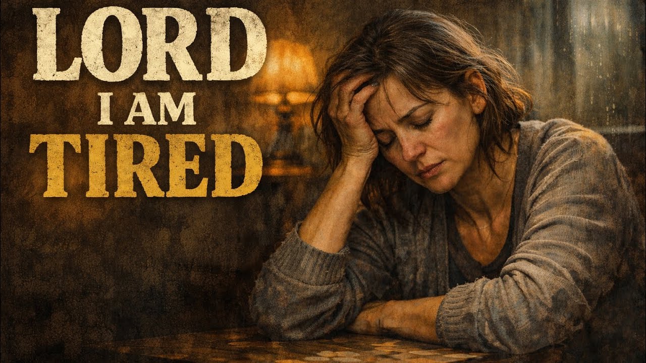 Lord I'm Tired but Don't Give up On Me