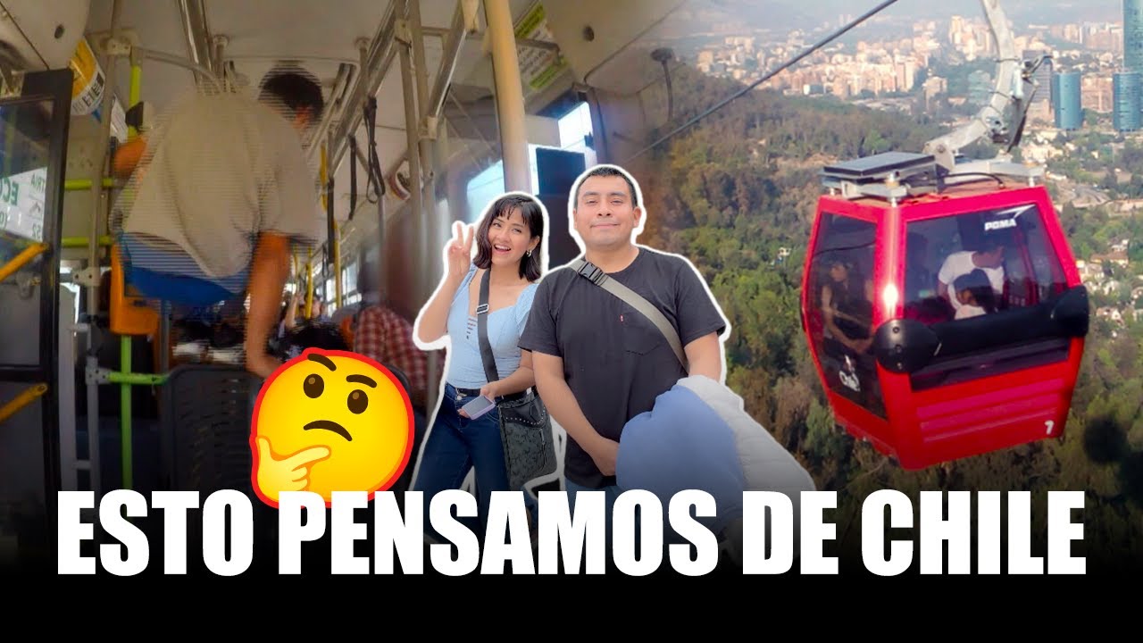 Lo que más nos IMPRESIONÓ de Santiago de CHILE 🇨🇱... viven en el 2050