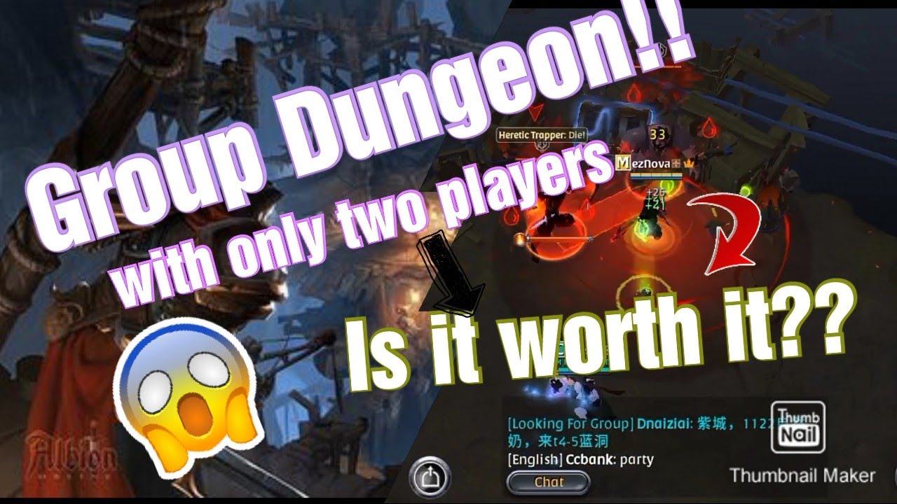 Albion Online Group Dungeon Duo!!