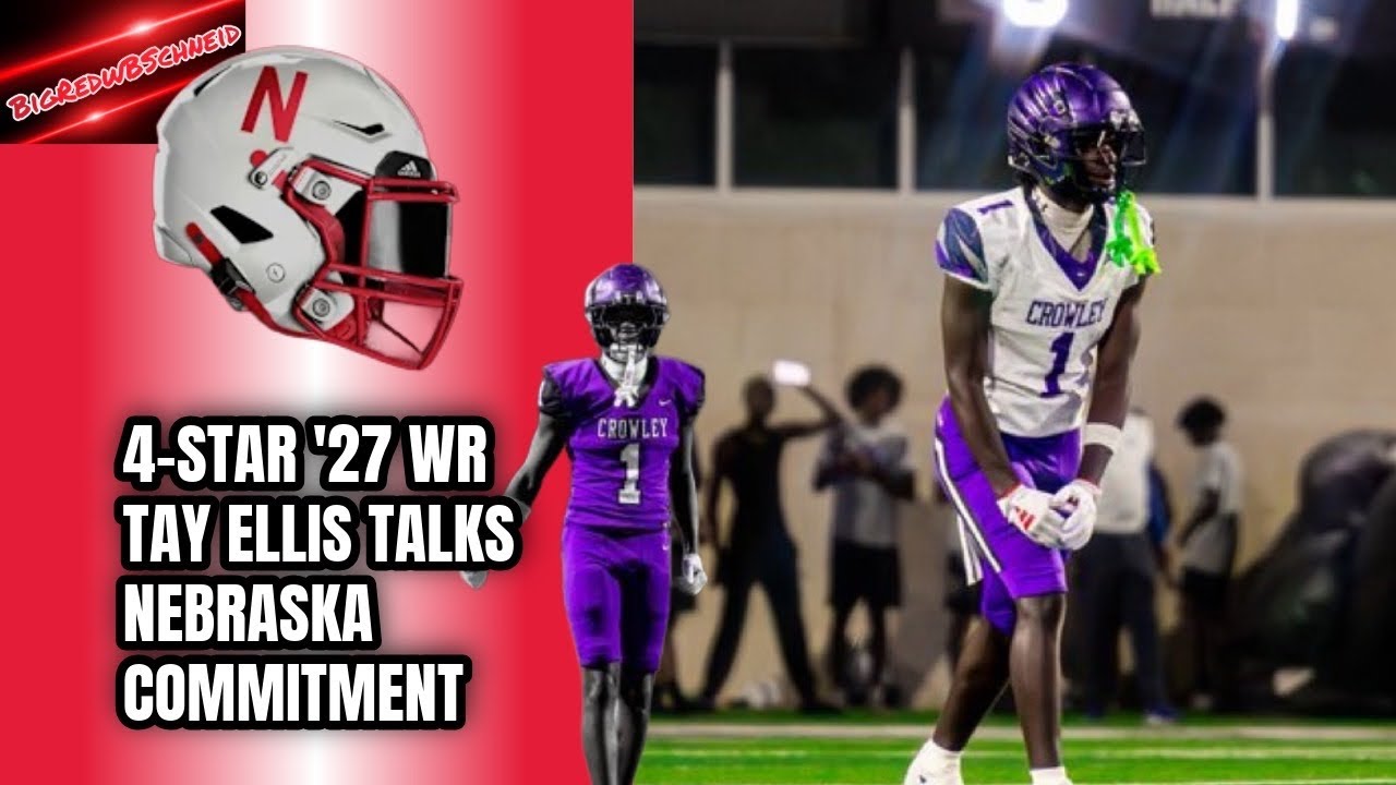 Exclusive: 4-Star WR Tay Ellis talks Nebraska commitment & why he chose the Huskers | GBR