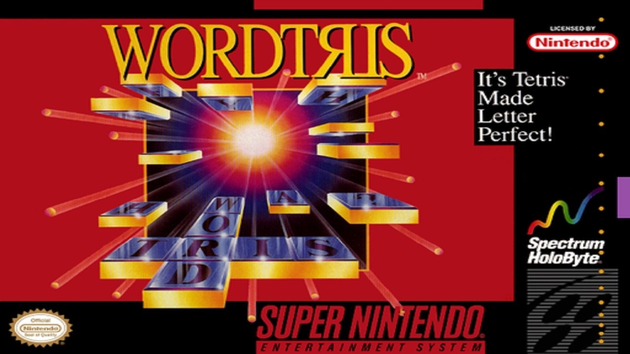 Wordtris Gameplay [SNES] [No-Com]