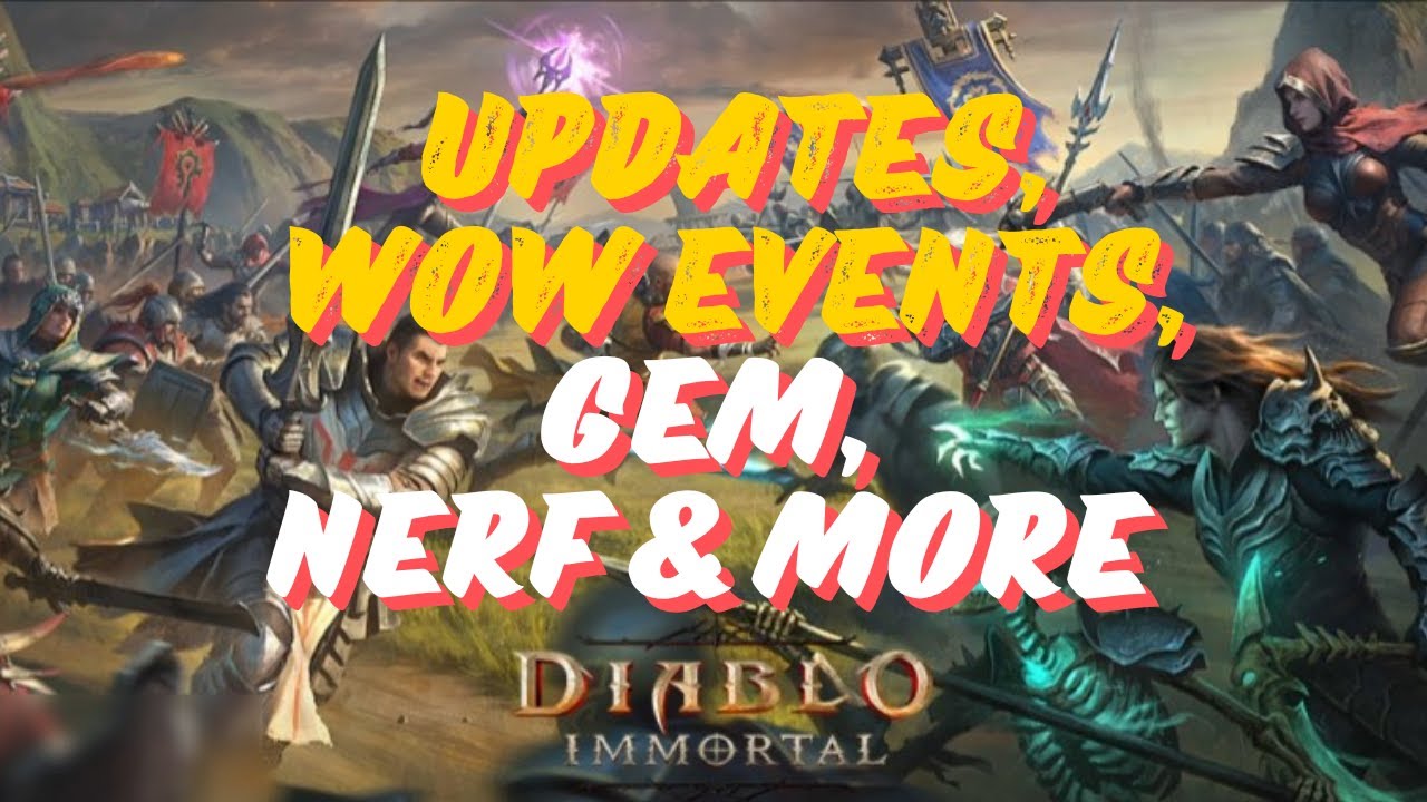 Возвращение событий WoW, PvP, самоцветы, ослабление волшебника, упоминания в сообществе и многое ...