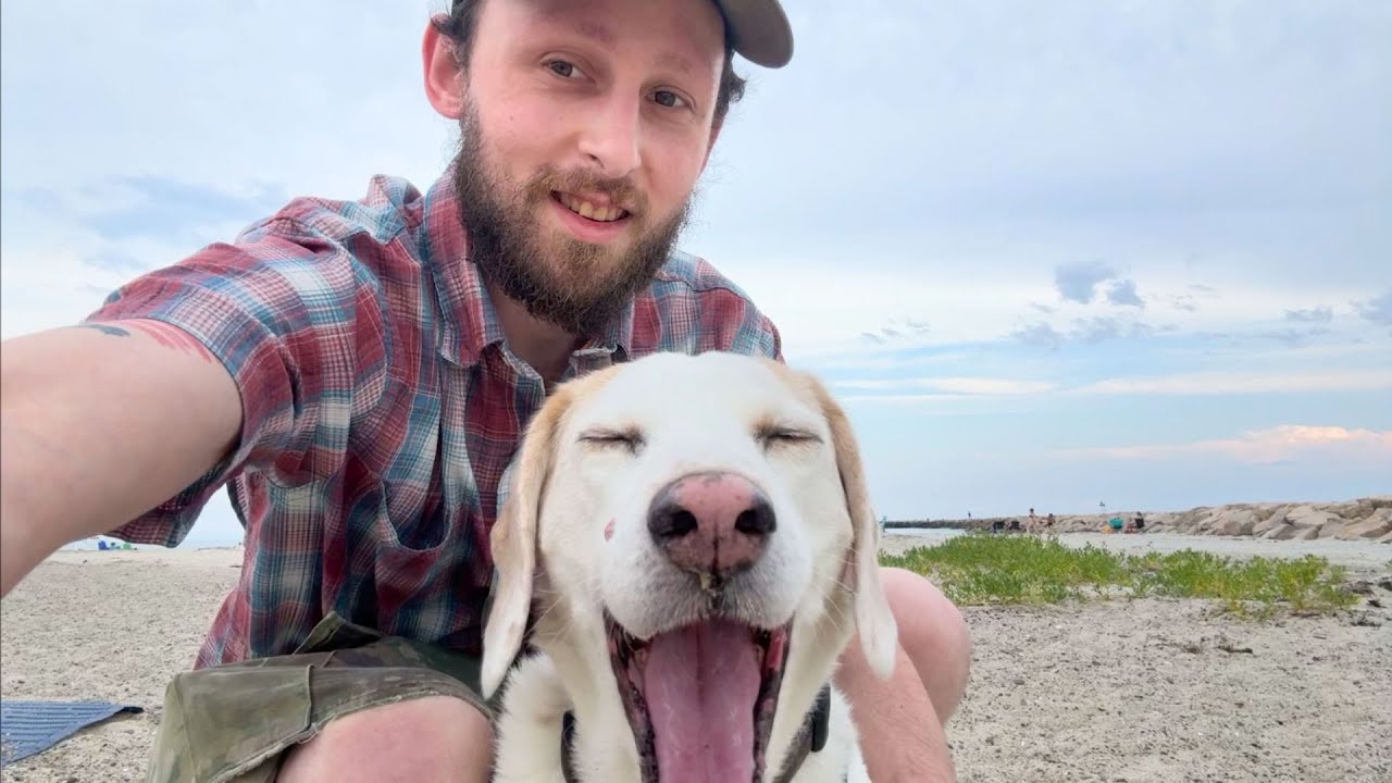 My Dog Turned 10, So I Took Him on Vacation to the Beach!