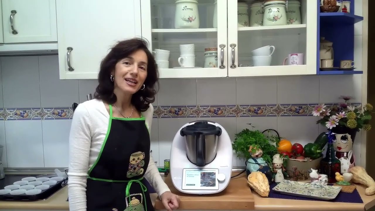 Magdalenas rellenas de chocolate en thermomix¡