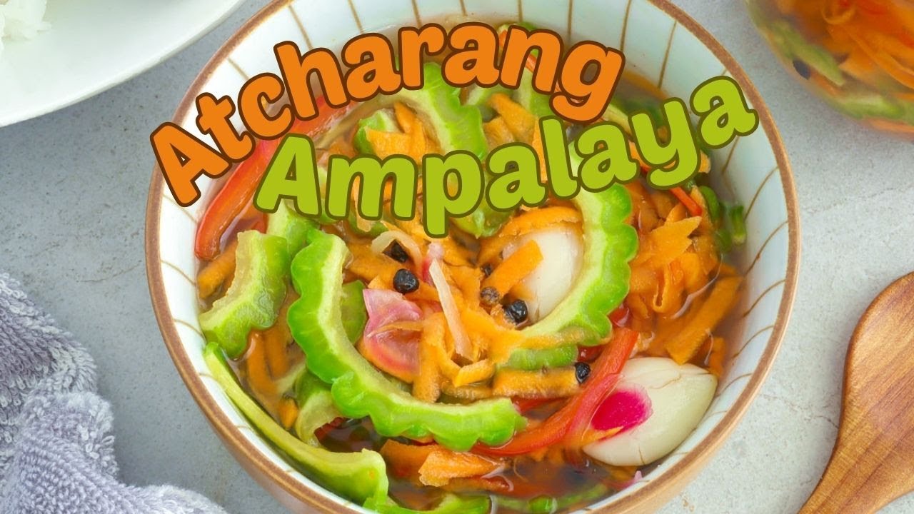 Atcharang Ampalaya | Pickled Bittermelon