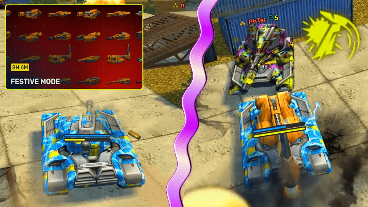 Arms Race Montage #1 - Best Event Mode in Tanki Online!