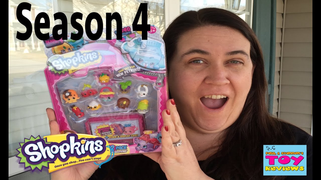 SEASON 4 Shopkins NEW 12 Pack Petkins Ultra Rare Toy Unboxing | PSToyReviews