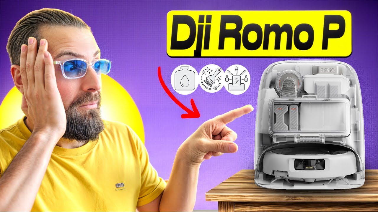 Robot Lavapavimenti DJI ROMO P :  è davvero Il Migliore ?