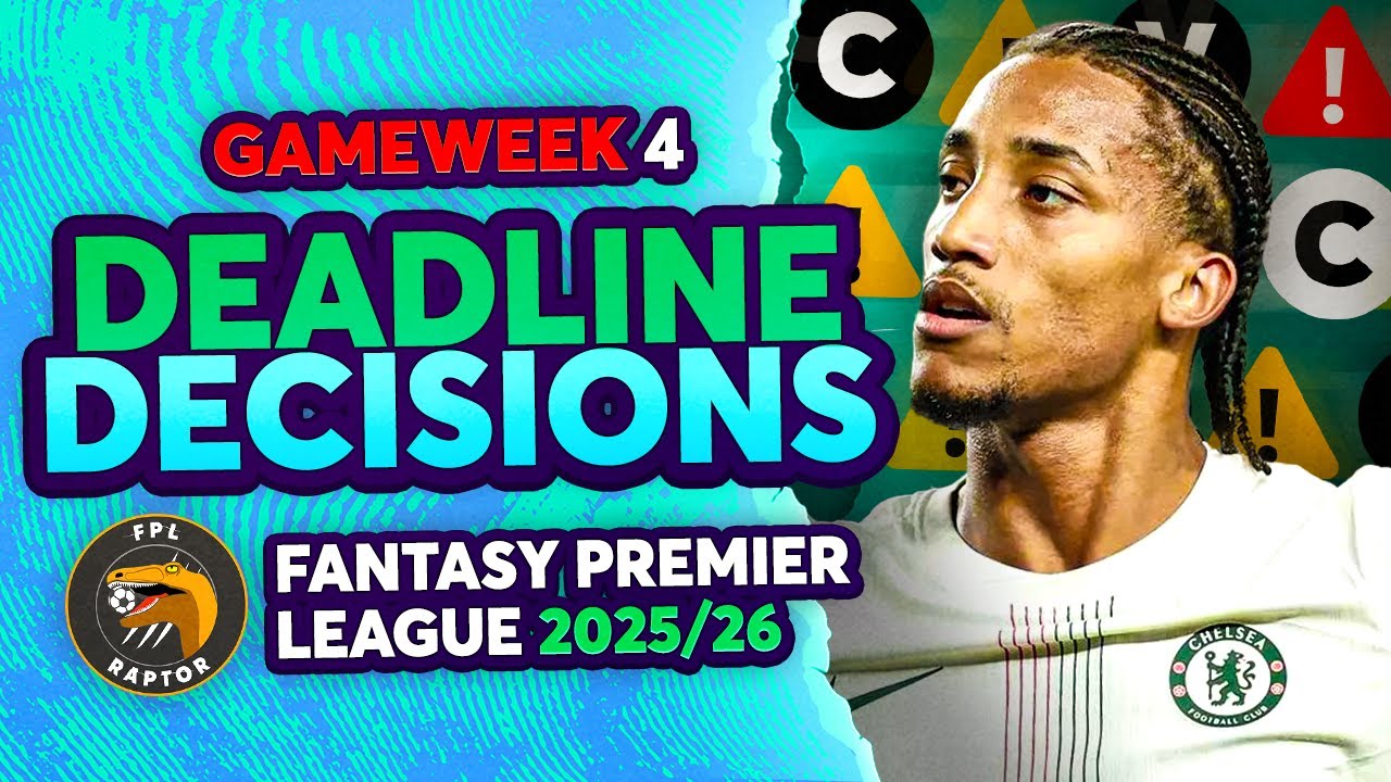 JOÃO PEDRO A DOUBT? ⚠️ | FPL GW4 FINAL TEAM THOUGHTS 🚨 | Fantasy Premier League 2025/26
