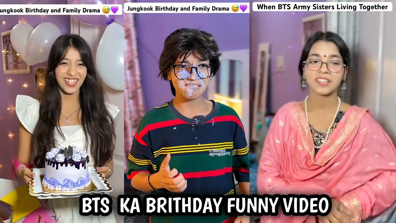 Jungkook Brithday And Family Drama 😂 || जंगकूक बर्थडे और फैमिली ड्रामा || BTS Army Ki Funny Video