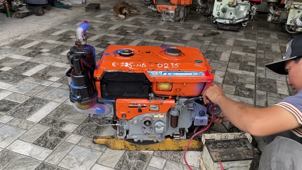 KUBOTA E125 có đề lh 0916014472 thanh ship toàn quốc 
