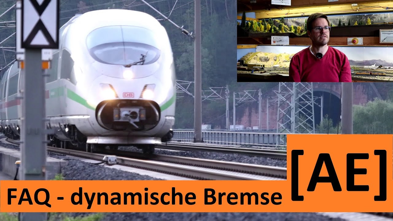 Dynamische Bremse beim Zug/Lok/Triebzug erklärt | Alex E | FAQ