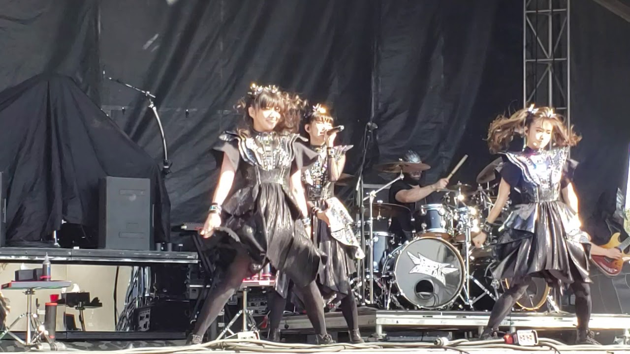 Babymetal - Intro/Megitsune - LIVE - Aftershock Festival Sacramento 10-13-19