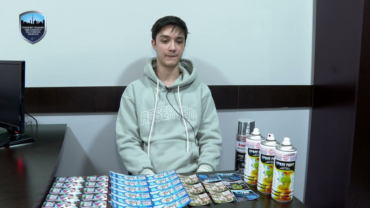 Сотрудники ГУВД Ташкента выявили факт рекламы нарко-магазинов