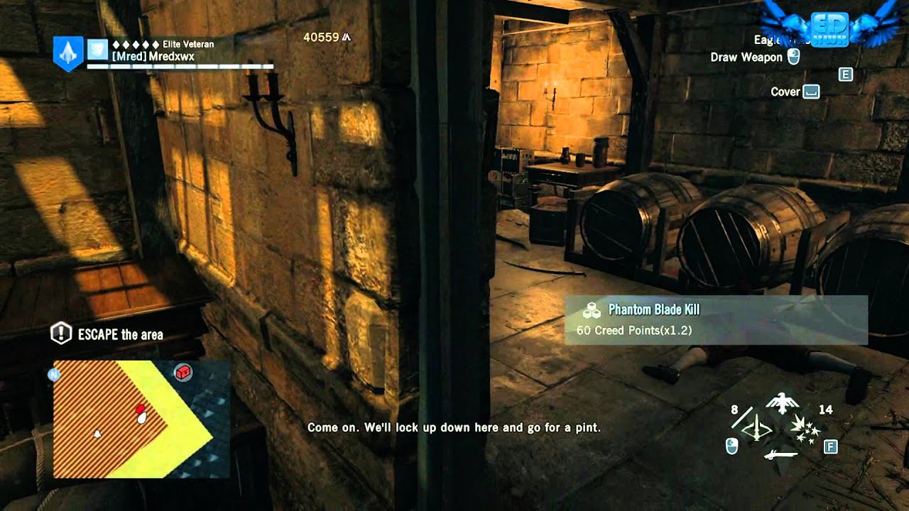 Assassin's Creed Unity The Jacobin Club & Templar Ambush Walkthrough Ep 11 Ultra GTX 970