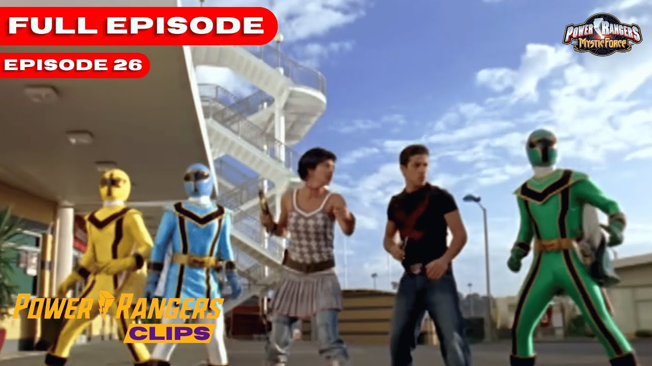 Nick and Vida Can't Morph | Mystic Force | S14 E26 | @PowerRangersClips