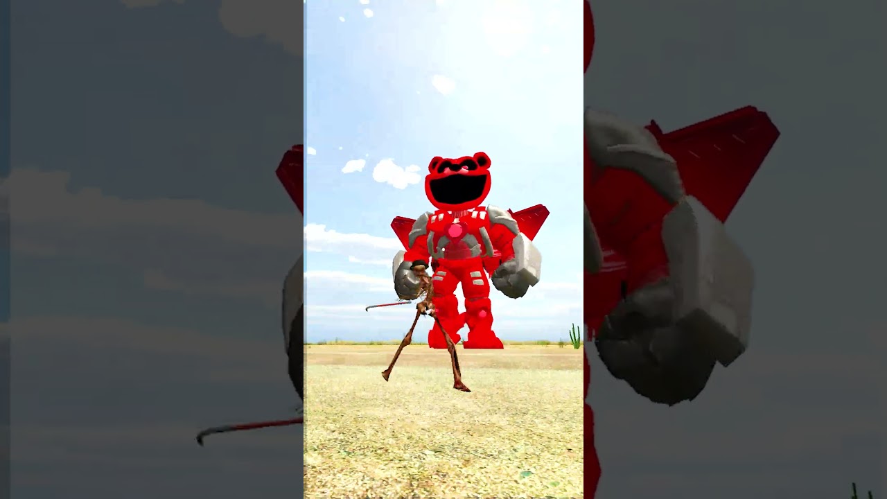 NEW BOBBY BEARHUG MECHA TITAN AND ALL FORGOTTEN SMILING CRITTERS POPPY PLAYTIME 3 in Garry's Mod