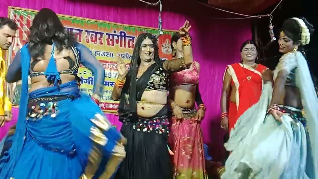 मास्टर दुर्गेश पांडे की नौटंकी का पचरंगी प्रोग्राम