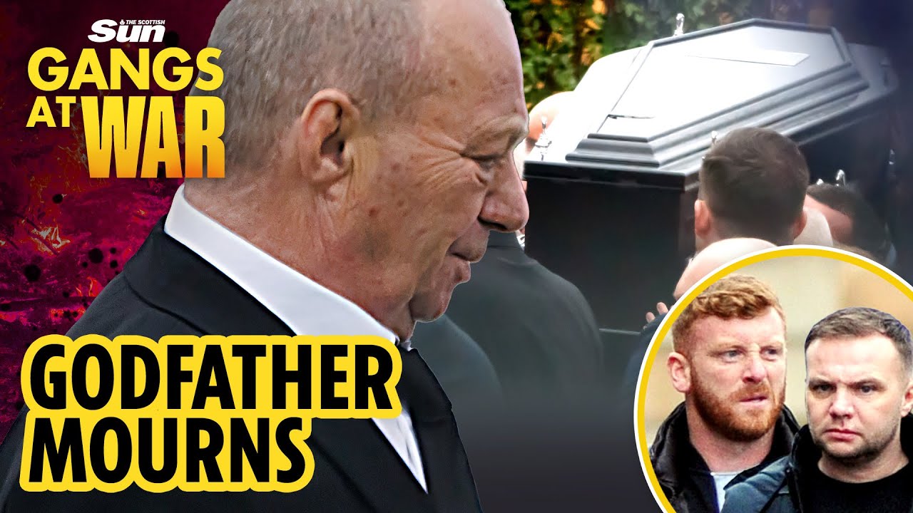 'Godfather’ Eddie Lyons Snr bids farewell to gunned down son & kingpin pal at double gang funeral