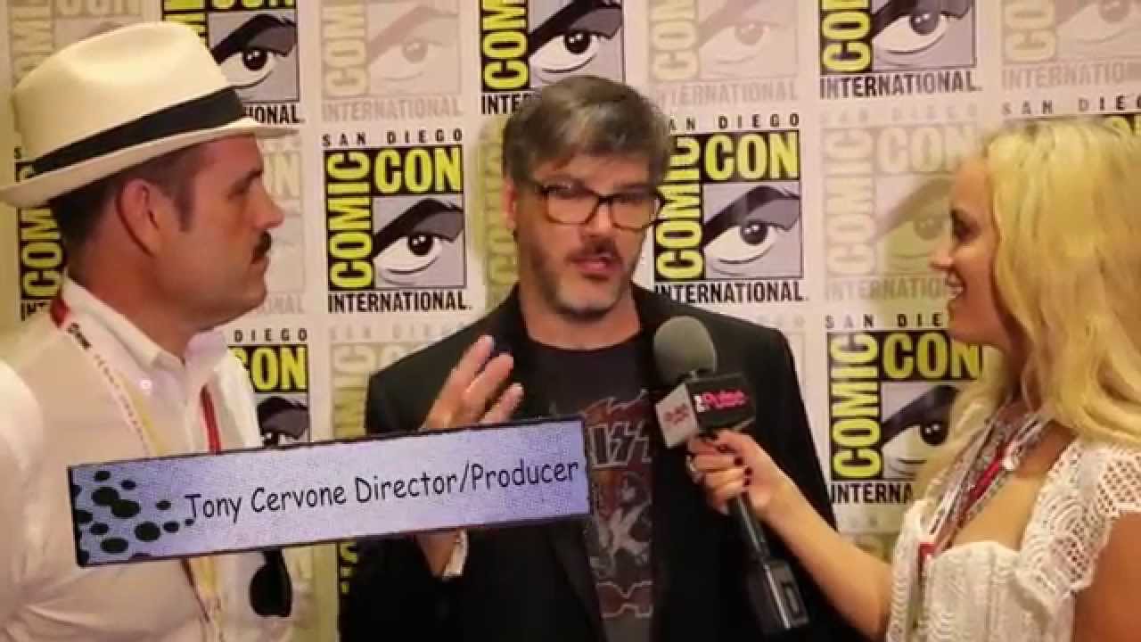 Tony Cervone & Spike Brandt at Comic Con For Scooby Doo Movie