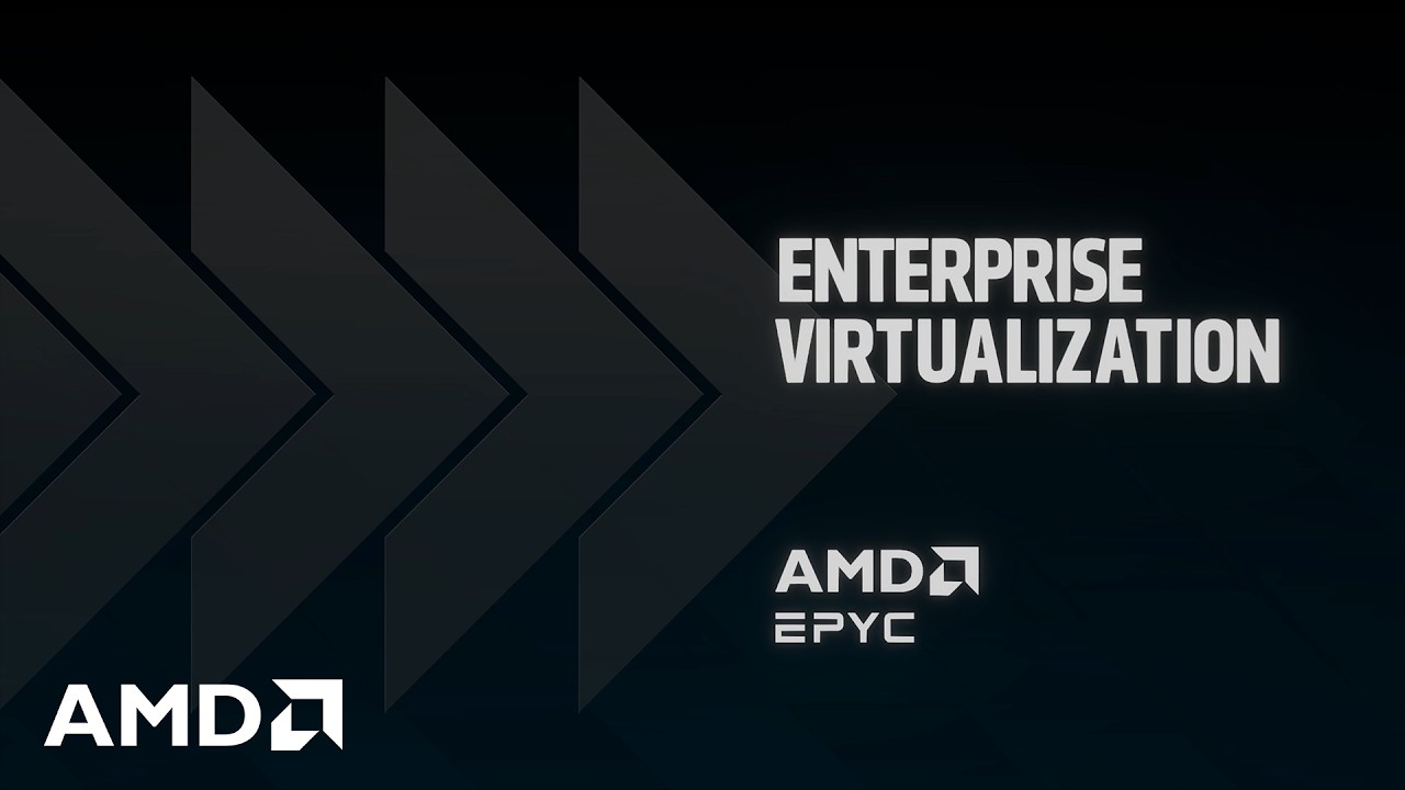 AMD EPYC™ 9005 CPUs for Enterprise Virtualization
