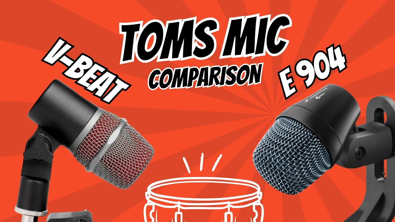 Tom Microphone Shootout - SE V-Beat vs Sennheiser E904
