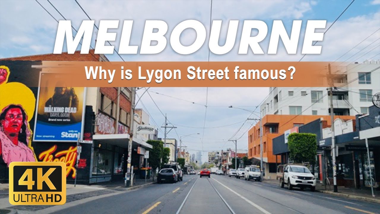 Why is Lygon Street famous? | Drive-through Melbourne’s Famous Street | Travel Australia | 4K