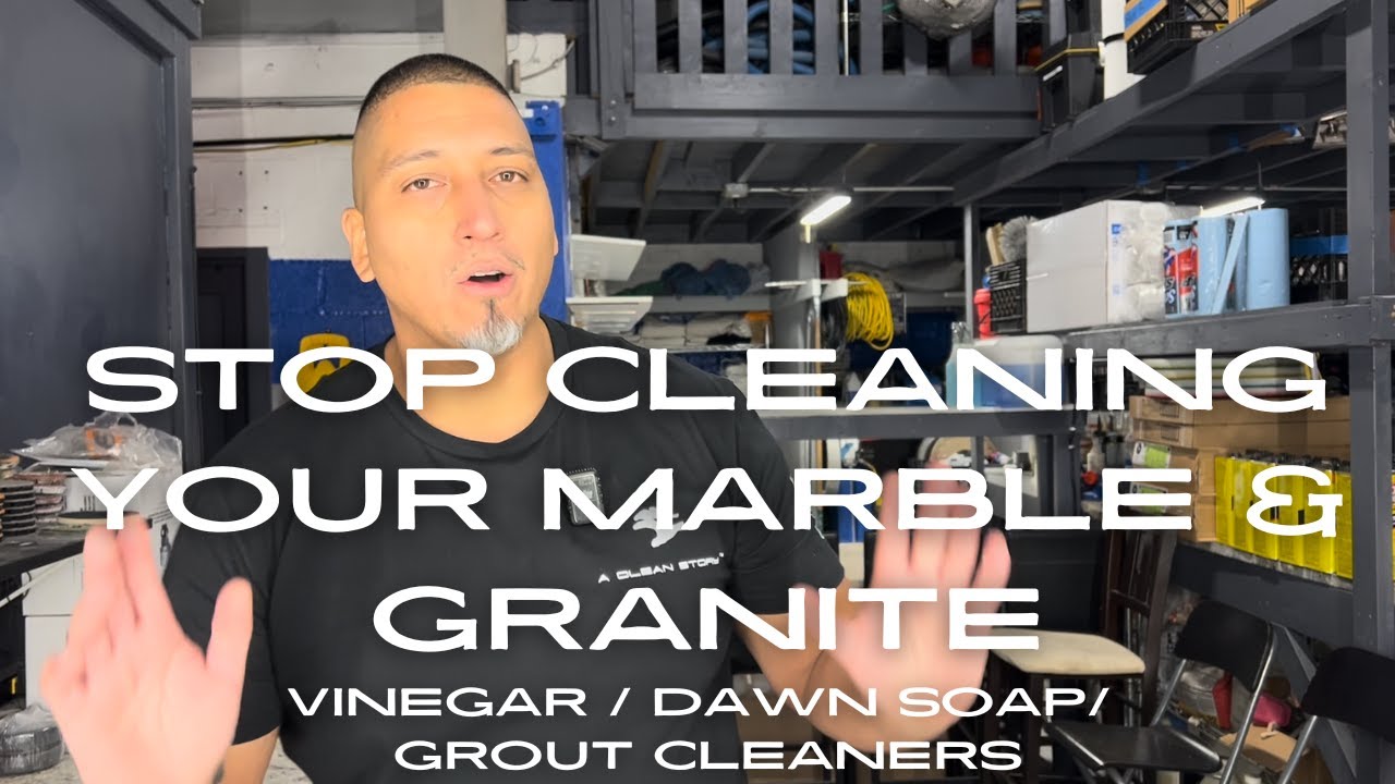 STOP Damaging Your Natural Stone! 🚨 The Biggest Cleaning Mistakes & Fixes