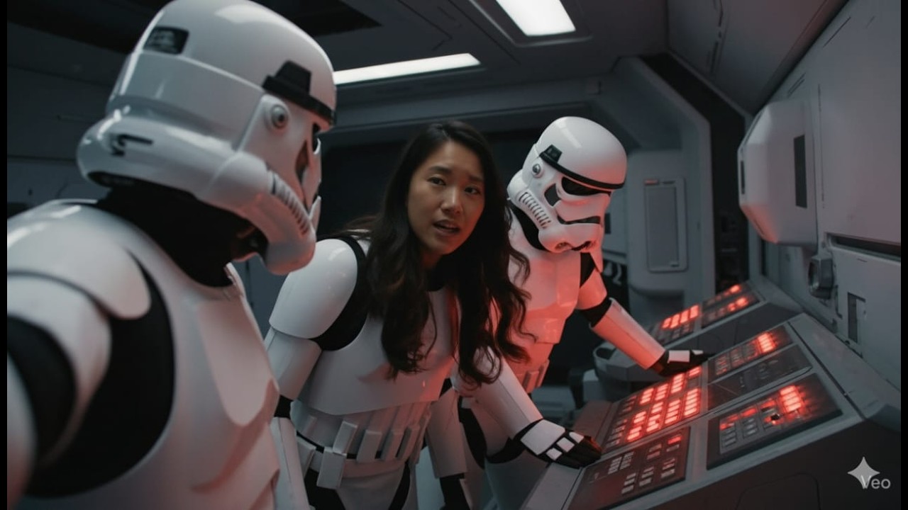Epic Death Star Vlog  Foxtrot Squad Fully Suited Stormtrooper Adventure