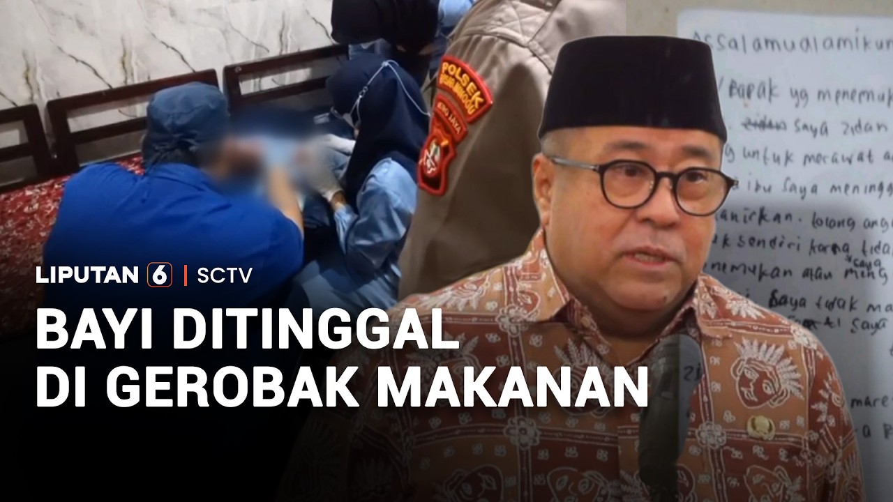 Bayi Ditinggal di Gerobak Makanan | Liputan 6