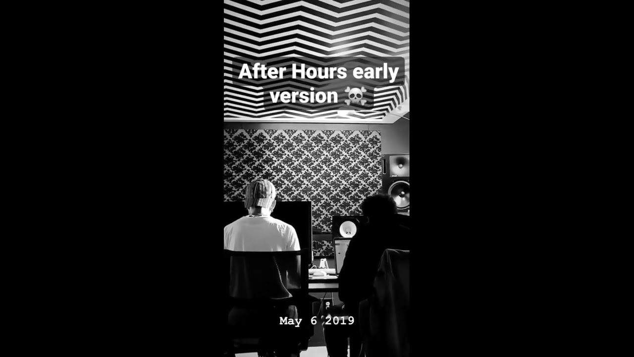 The Weeknd - After Hours [Early Demo] | 5.6.2019 (Snippet)