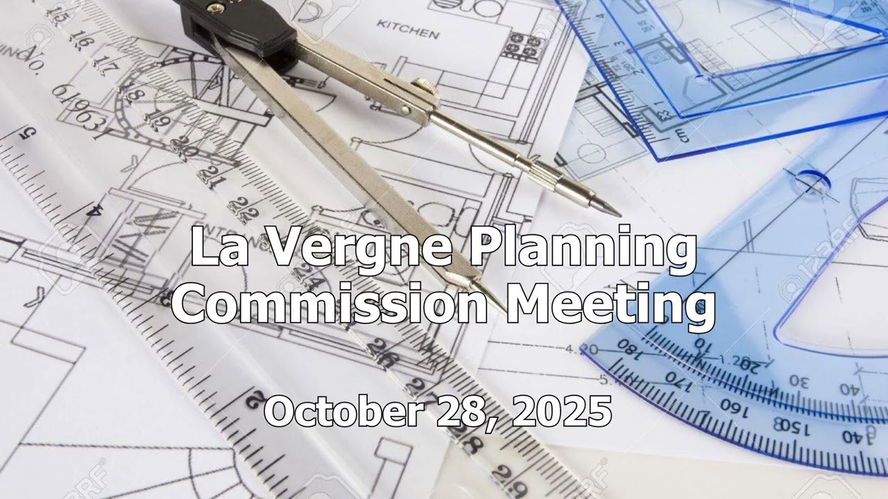 La Vergne Planning Commission Meeting  (audio only) - 10/28/25