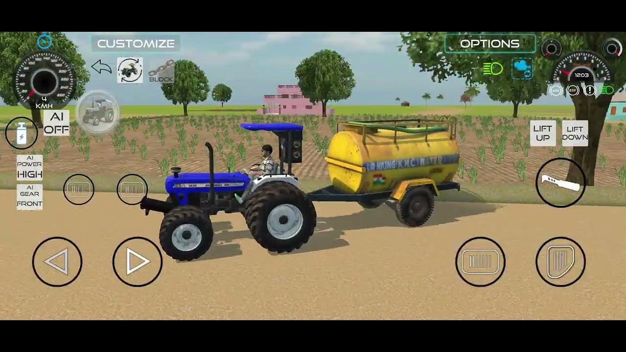 Indian vickal smulator game bideo Farming mood  #viral #longvideo #viral #tranding ##gaming #shorts 