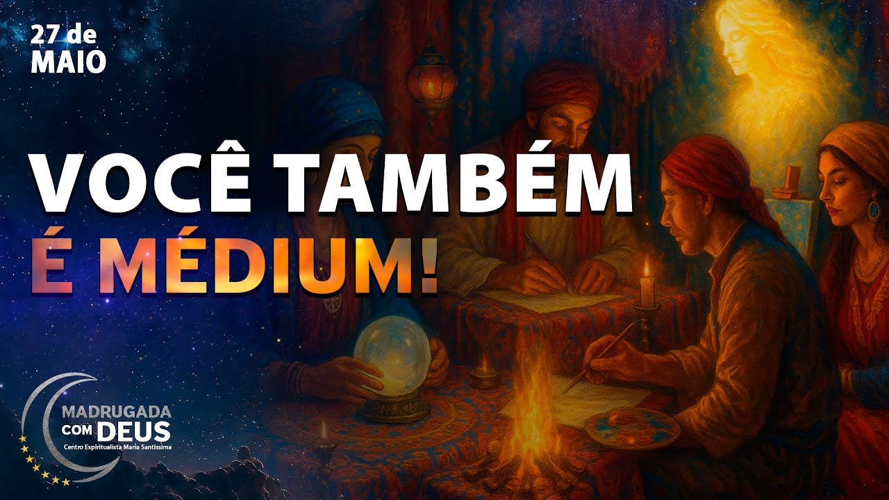 QUAL É O SEU TIPO DE MEDIUNIDADE? | Madrugada com Deus
