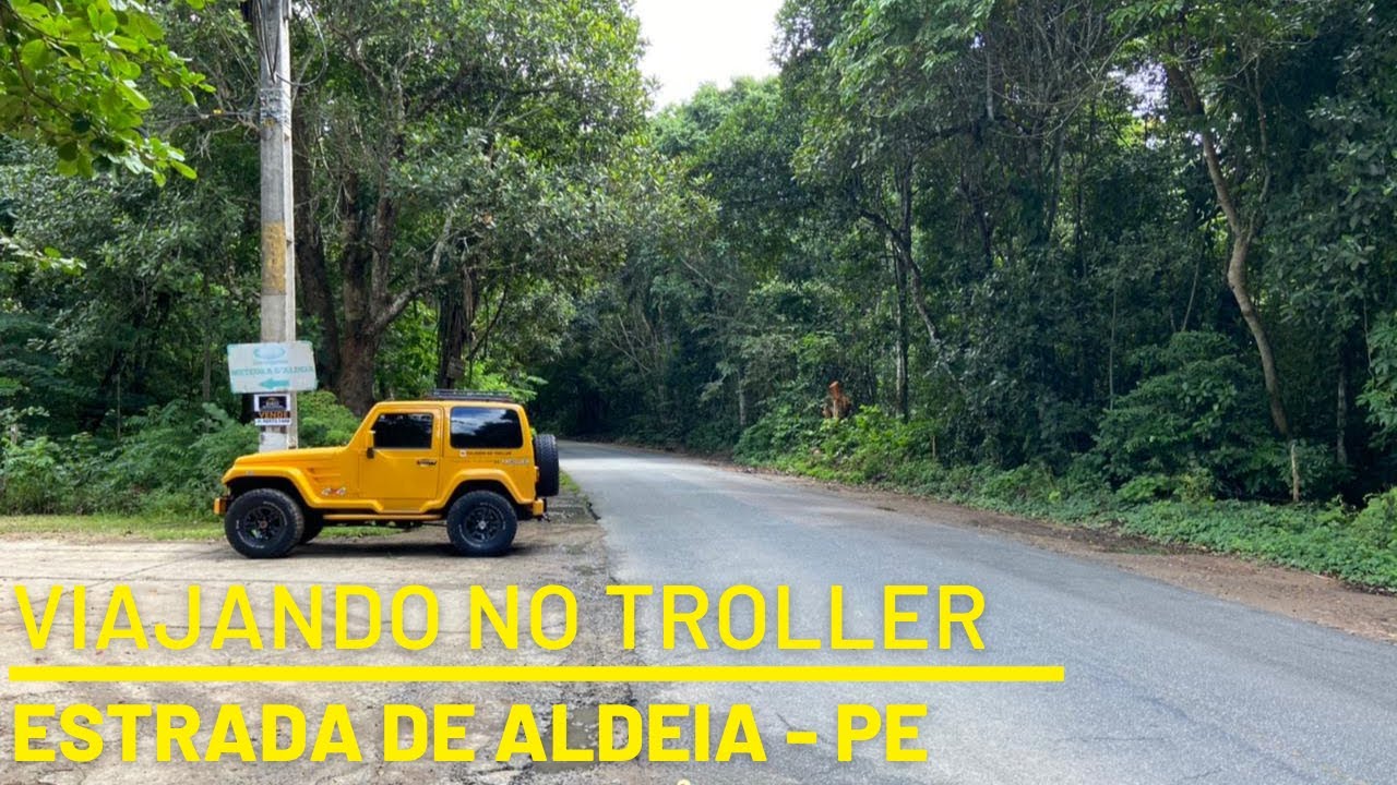 VIAJANDO NO TROLLER - ESTRADA DE ALDEIA - PERNAMBUCO