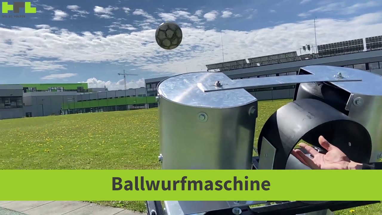 Ballwurfmaschine (Diplomarbeit HTL St. Pölten Elektrotechnik)