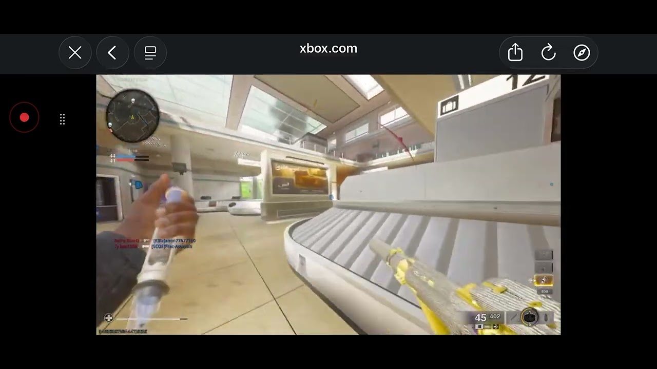 Runway Map on BO6 is just Terminal all over again (Backbone Pro Xbox Gamepass)