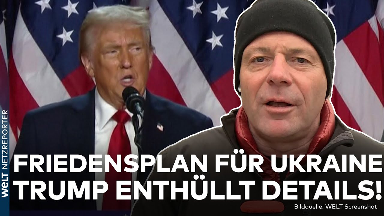 PUTINS KRIEG: Paukenschlag! Trump enthüllt Details zum Friedensplan zwischen Ukraine und Russland