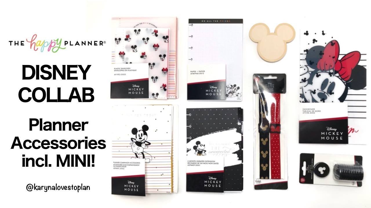 Disney & The Happy Planner Collab | Accessories