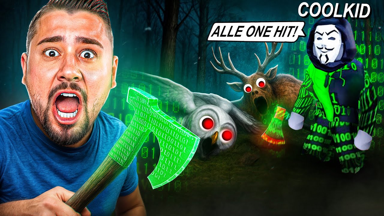 Der HACKER hat eine NEUE WAFFE in 99 N&auml;chte im Wald 🔦